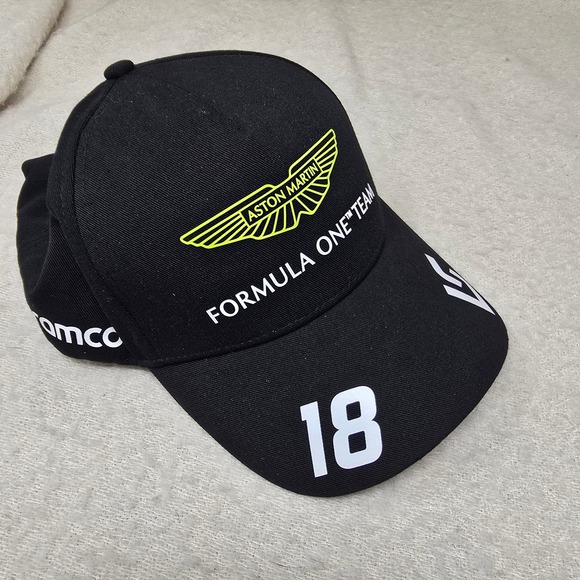 2026 Aston Martin F1 Mens Stroll Team‎ Baseball Cap black NEW